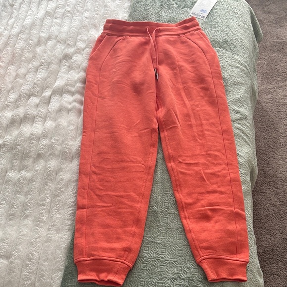 lululemon athletica Pants - lululemon  Bright Orange Sweatpants